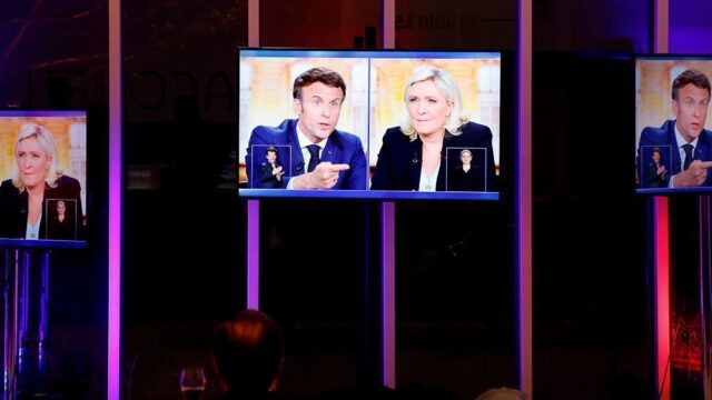 «Европейской нации не существует». О чем говорили Макрон и Ле Пен на дебатах перед выборами