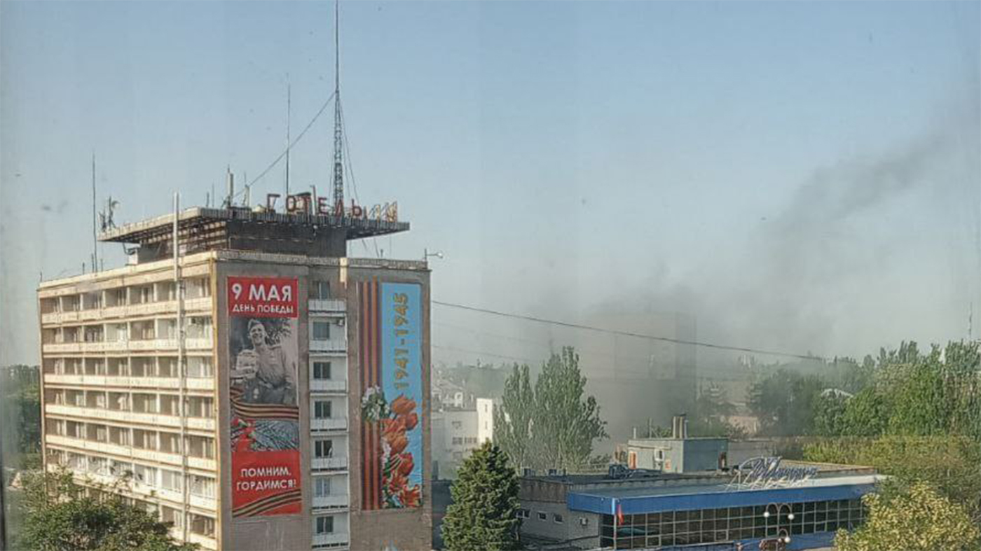 Власти Запорожья обвинили диверсантов ВСУ во взрыве автомобиля в центре Мелитополя
