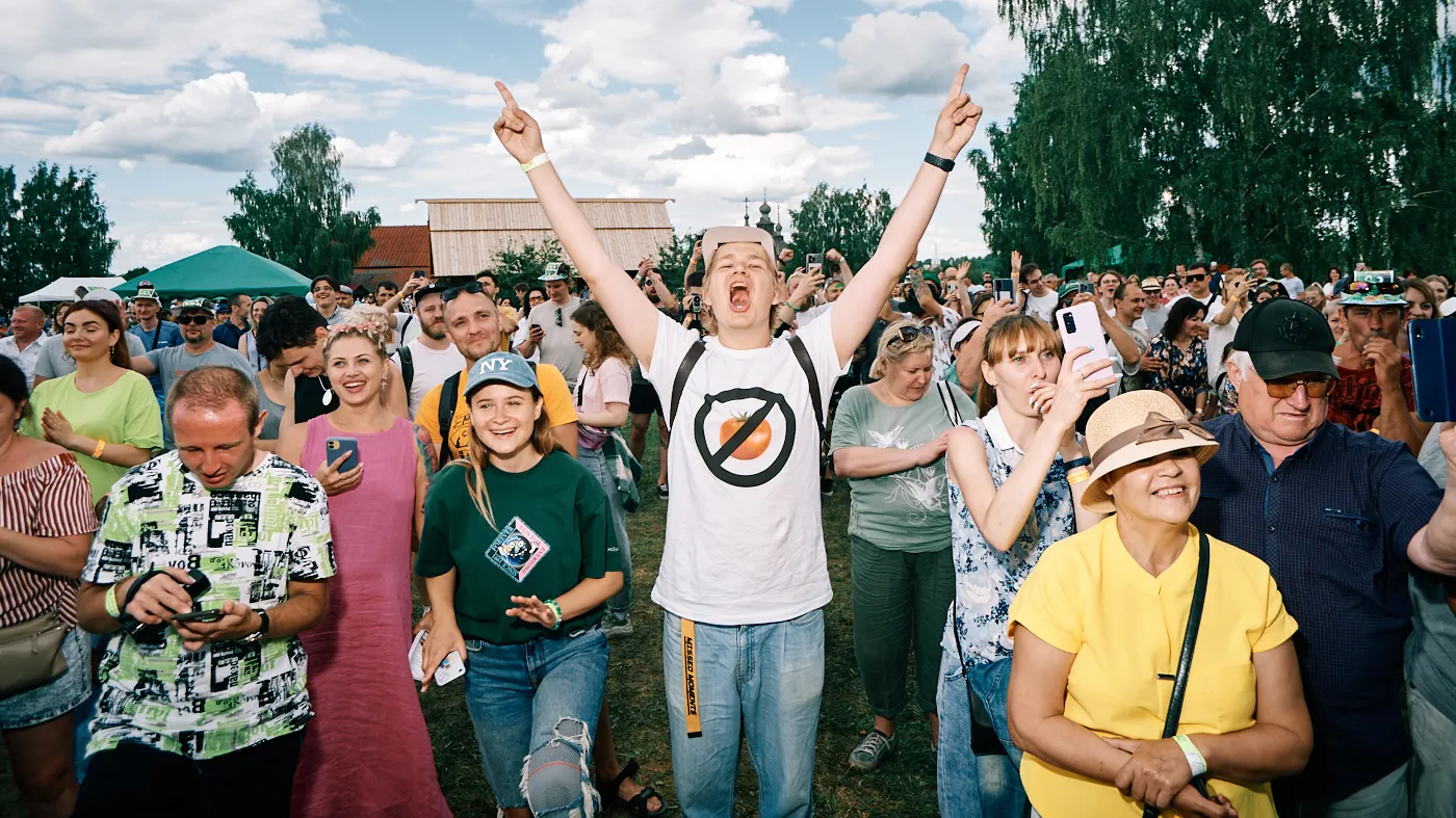 Как прошел юбилейный День Огурца в Суздале. Фотогалерея