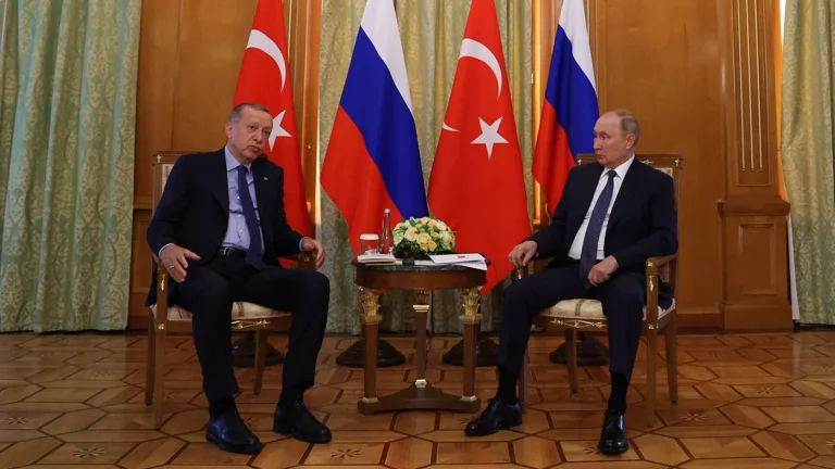 Путин и Эрдоган встретились в Сочи. О чем они говорили