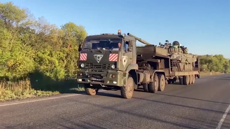 Минобороны России заявило о «перегруппировке войск» на фоне сообщений об отступлении в Харьковской области