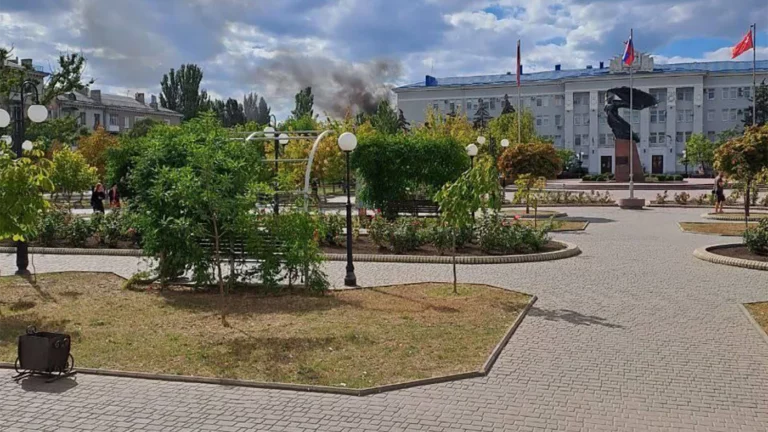 Пророссийские власти Запорожской области сообщили о взрыве машины коменданта Бердянска