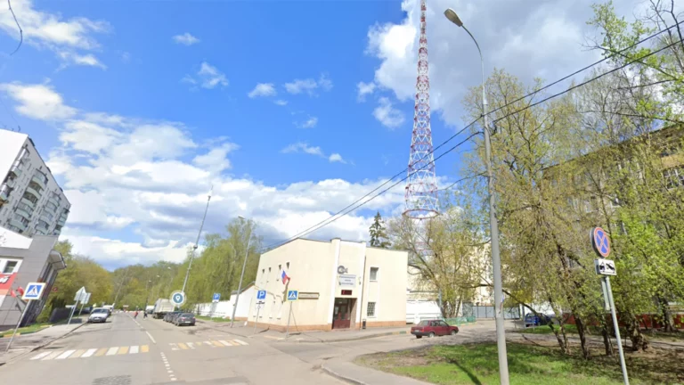 На северо-западе Москвы загорелась радиотелебашня