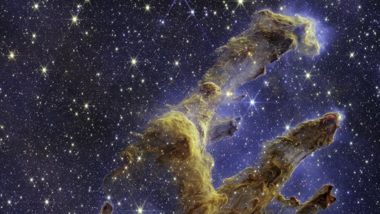 Телескоп «Джеймс Уэбб» получил новый снимок «Столпов творения»