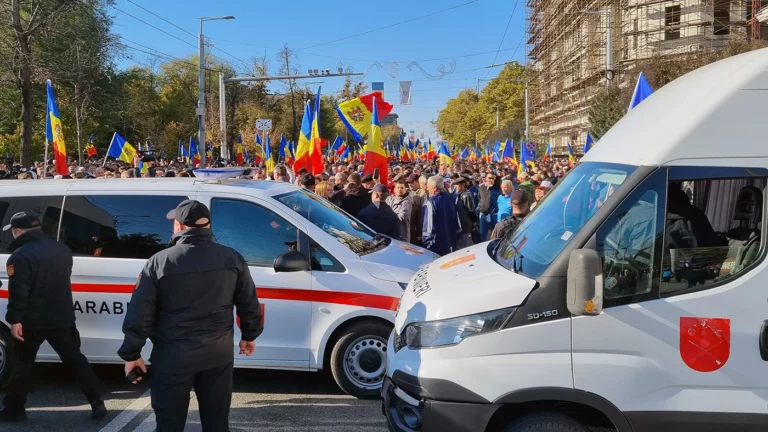 В Кишиневе прошли акции протеста против правительства