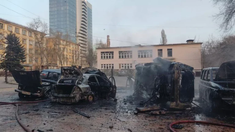 Мэр Донецка: центр города подвергся самому массированному удару с 2014 года
