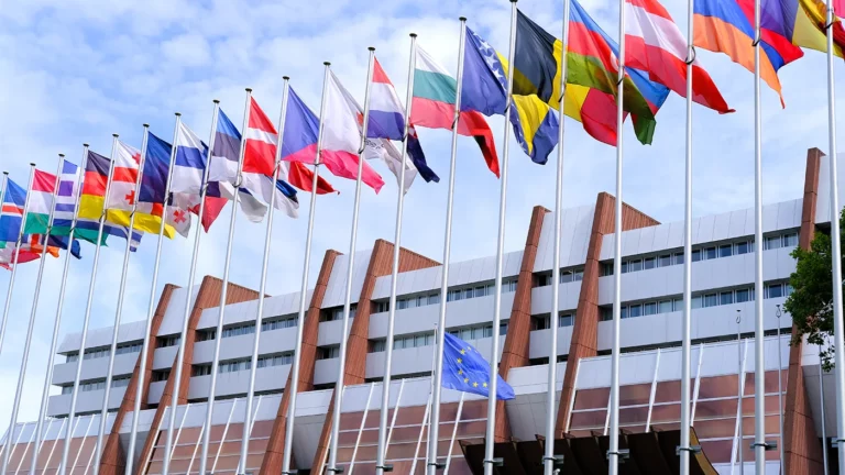 Здание Совета Европы в Страсбурге, Франция