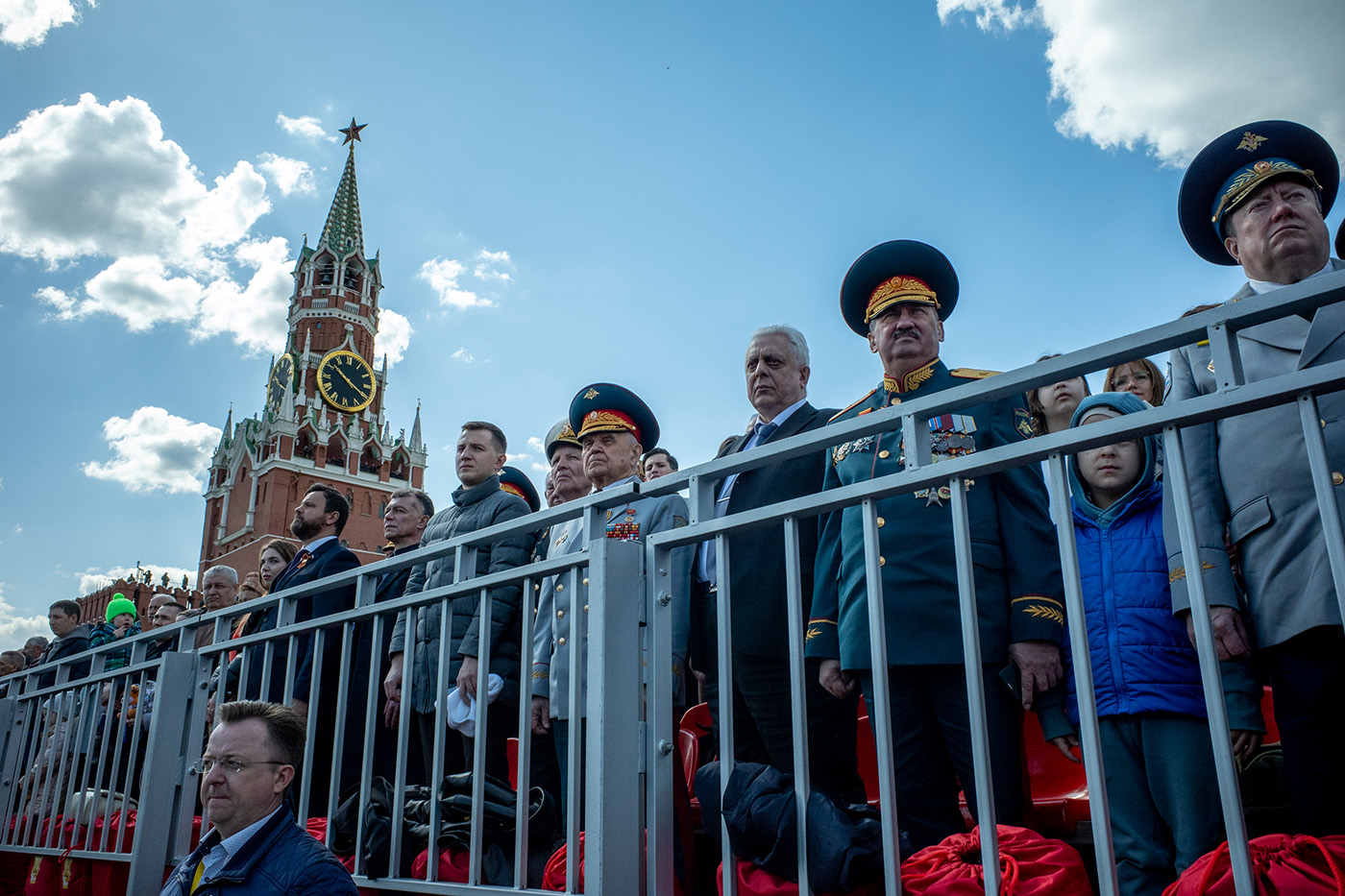 В москве прошел парад