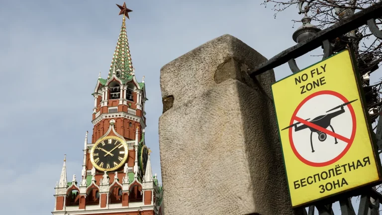 В Москве запретили запускать беспилотники