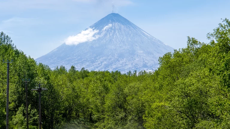Ключевской вулкан. Архивное фото