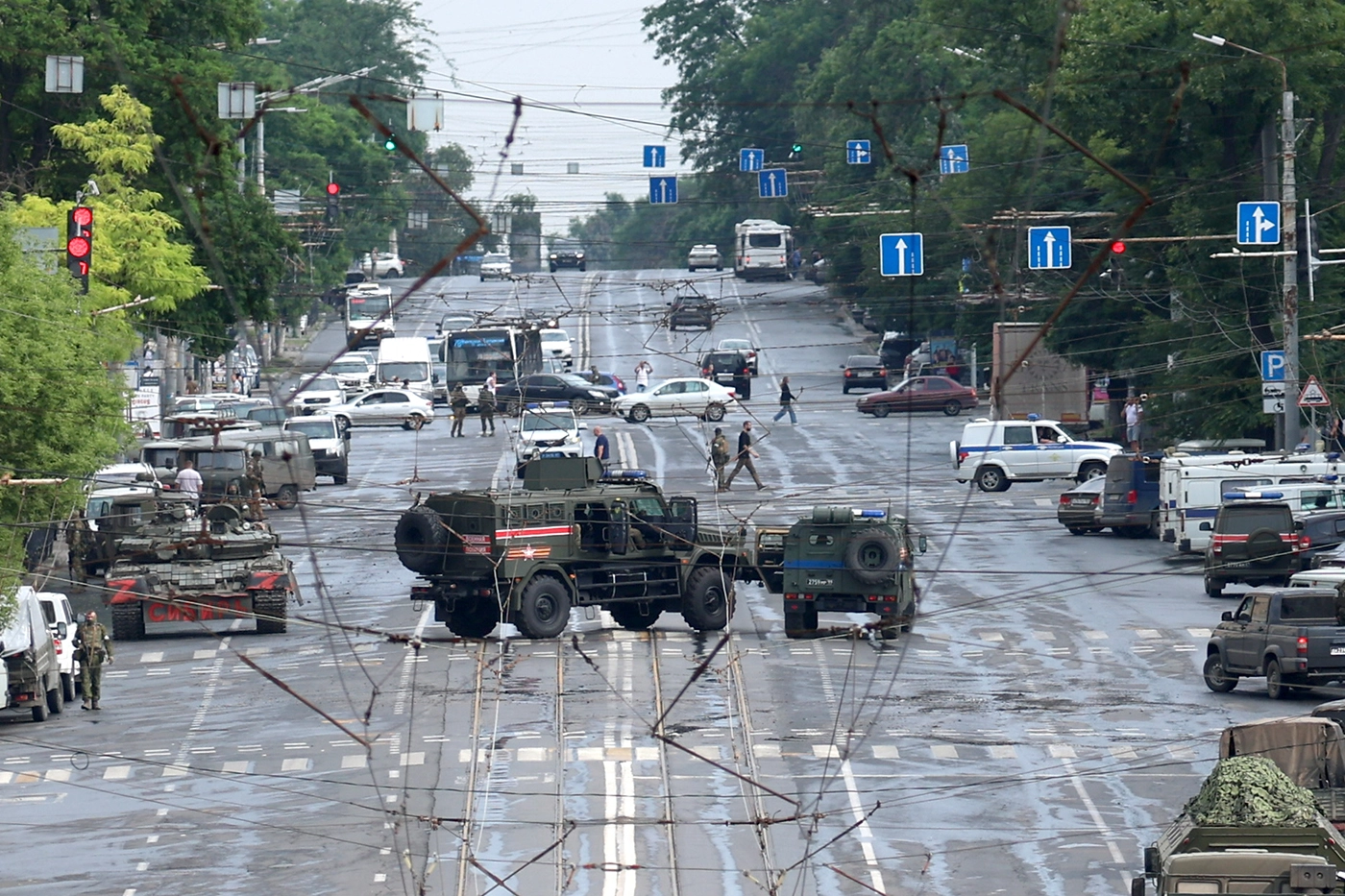 Обстановка в Ростове-на-Дону. Фотогалерея