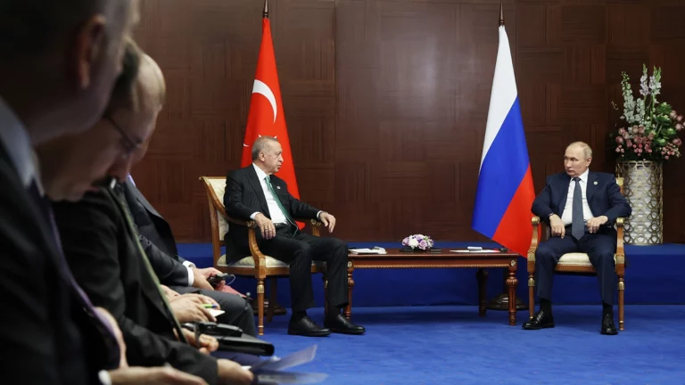 Эрдоган: Путин приедет в Турцию в августе