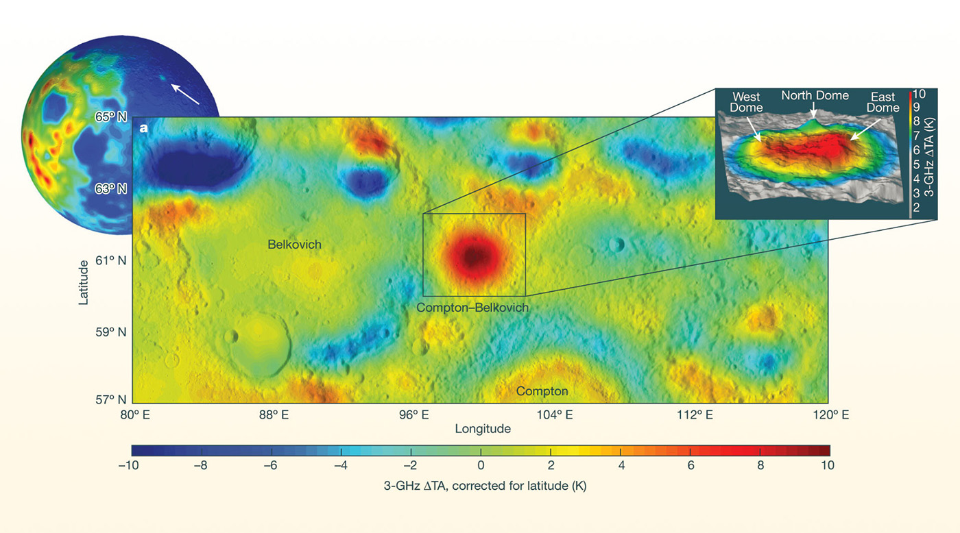 Ученых озадачила находка огромных залежей гранита на Луне