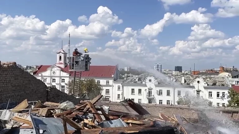 Украинские власти заявили о погибших в результате обстрела центра Чернигова
