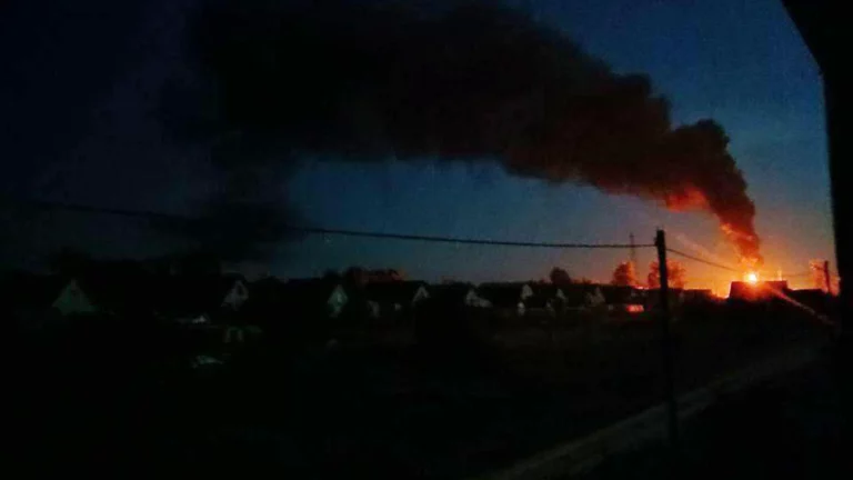 В поселке Брянской области после взрыва нарушено энергоснабжение