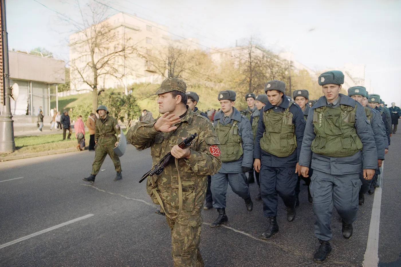 30 лет «расстрелу» Белого дома. Фотогалерея