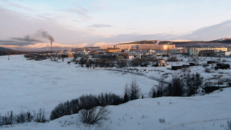 Панорама поселка Харп, куда этапировали Алексея Навального. Фото дня