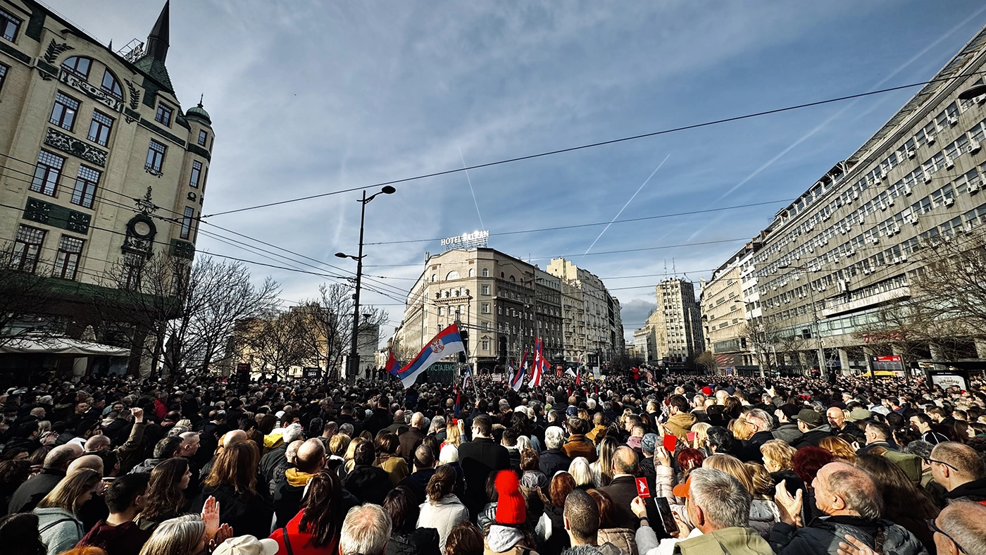 Вучичу предъявляют ультиматум». Протесты в Белграде становятся масштабнее