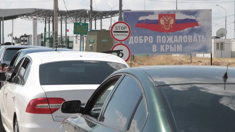 В Госдуме решили упразднить сухопутную границу Крыма с Украиной