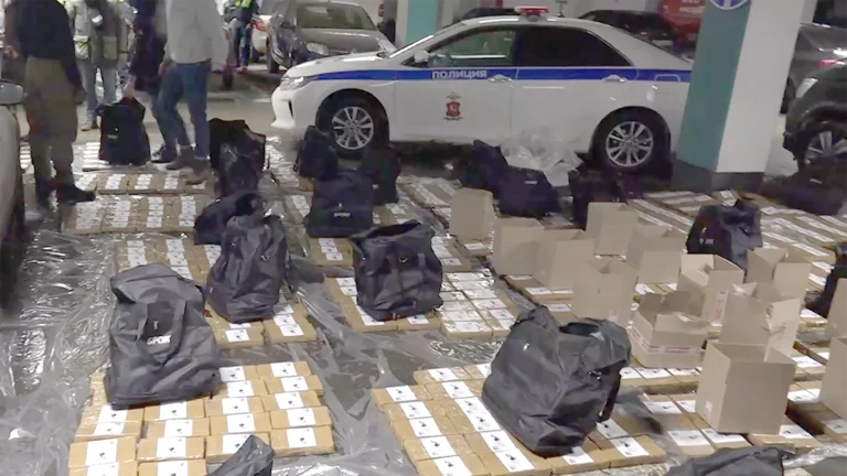 ФСБ изъяла в Москве почти 700 кг кокаина на 2,5 млрд рублей