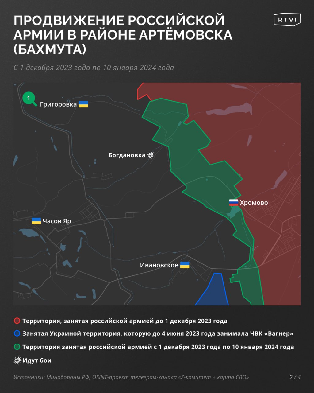 В районе Авдеевки кинематографическая история». Новости с фронта за январь