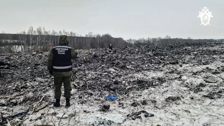 СК России возбудил дело о теракте по факту крушения Ил-76 под Белгородом