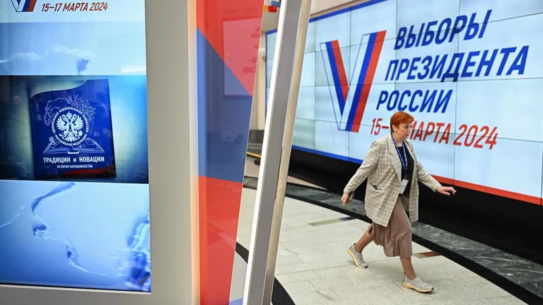 В России стартовало голосование на выборах президента