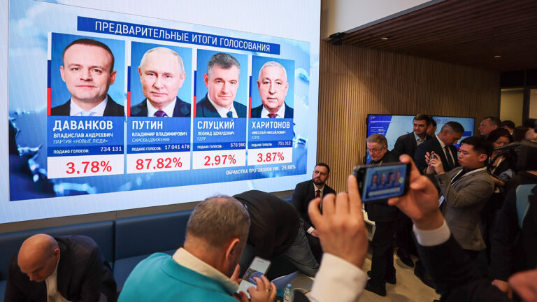 «Кандидаты всем довольны». Как прошли выборы президента России