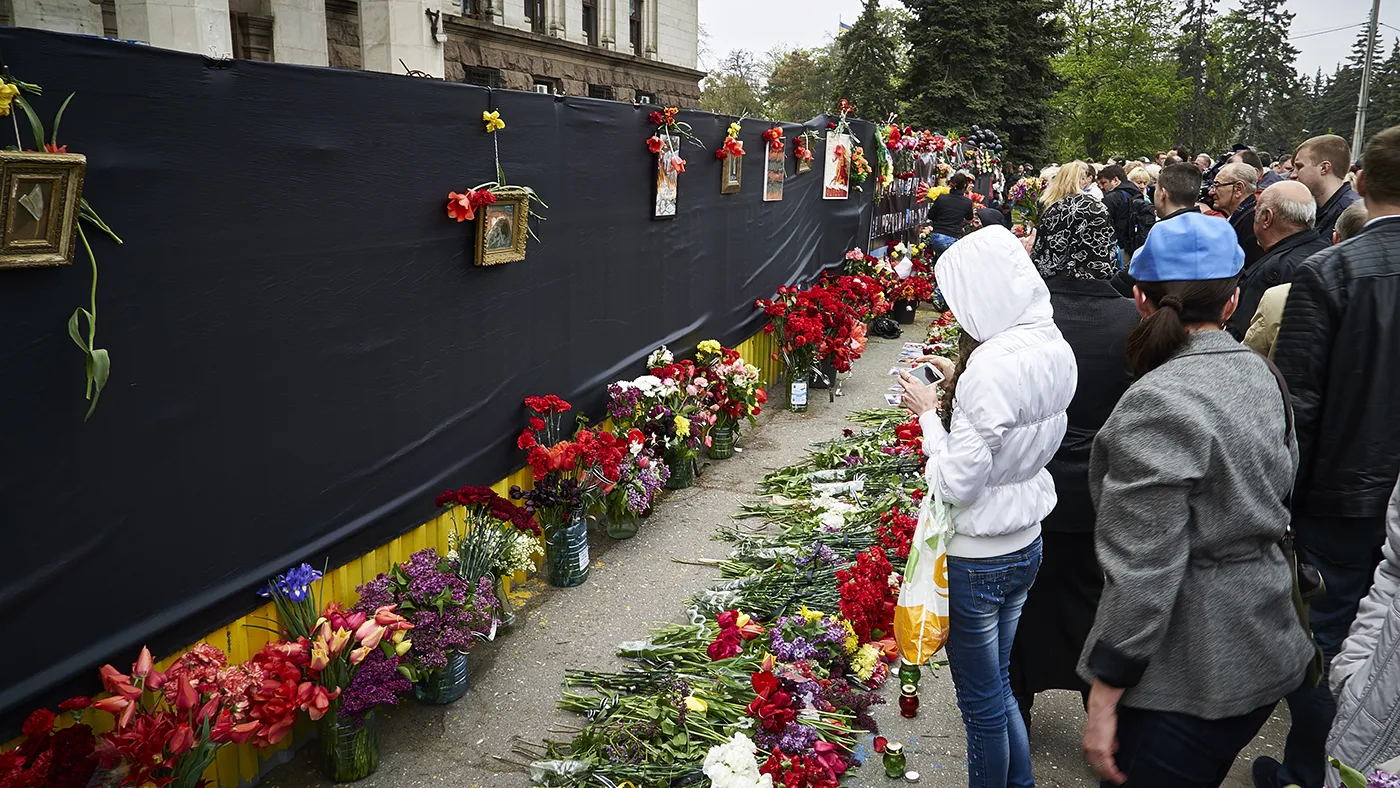 Управляли внешние силы». Медведчук назвал виновных в поджоге одесского Дома  профсоюзов