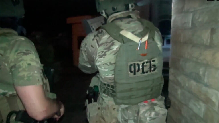 НАК опубликовал видео контртеррористической операции в Дагестане