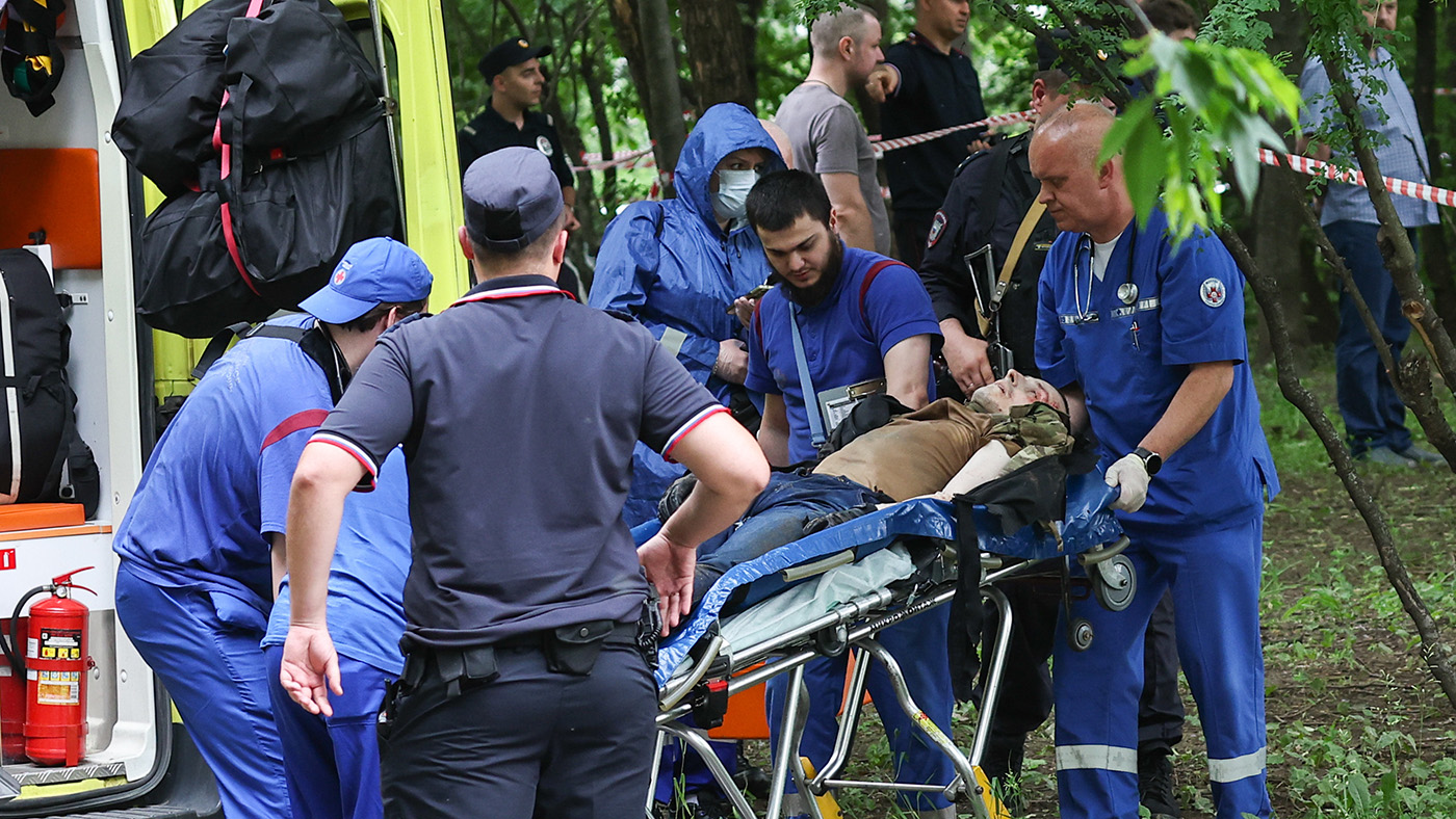 Подозреваемого в убийстве мужчины на западе Москвы ранили при задержании