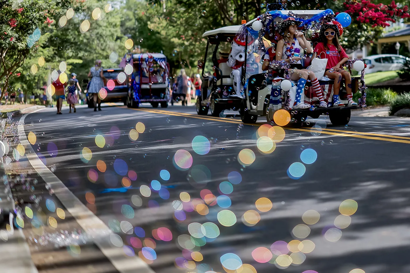 Парад в День независимости США в Авондейл Эстейтс. Фото дня