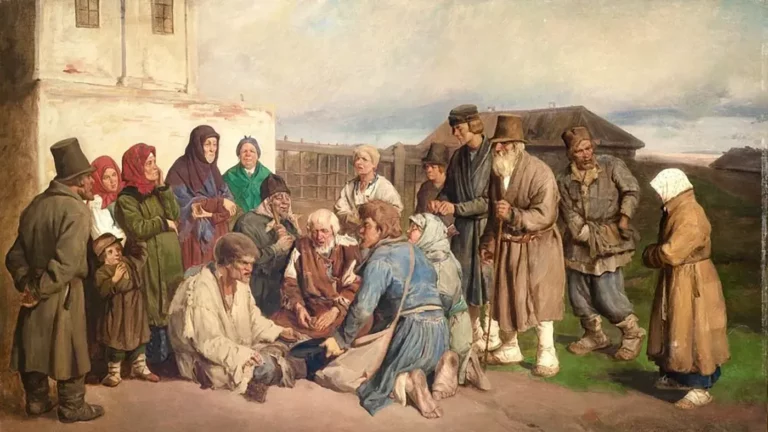 Виктор Васнецов / Богомольцы. 1876-1877 года