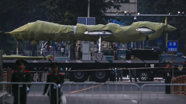 Репетиция военного парада в Пекине. Архивное фото