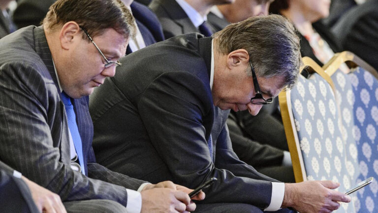 Михаил Фридман и Петр Авен в 2017 г.