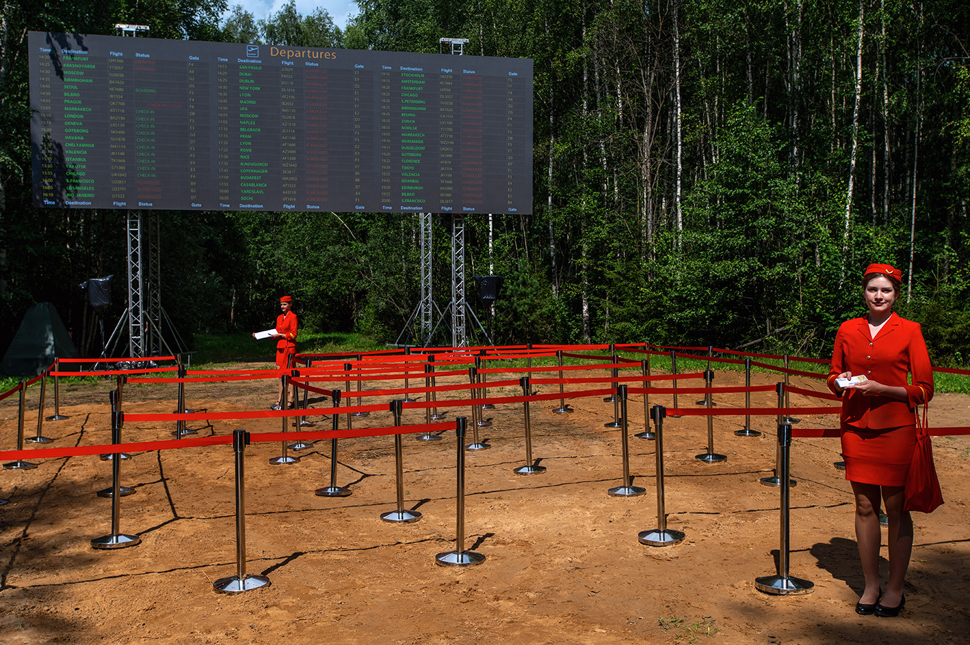 Фестиваль современного искусства и конструкции «Архстояние» в арт-парке «Никола-Ленивец», 24 июля 2025 года