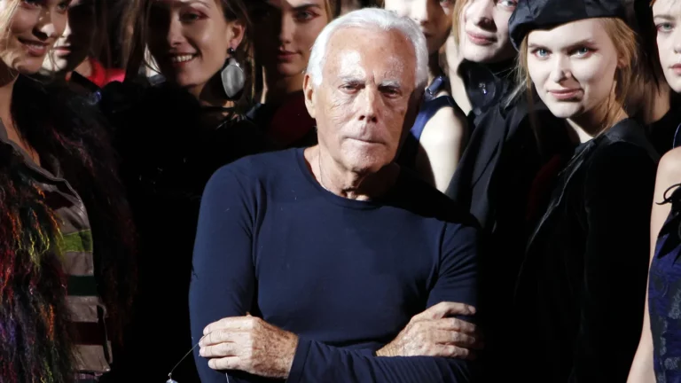 Умер итальянский модельер Джорджо Армани