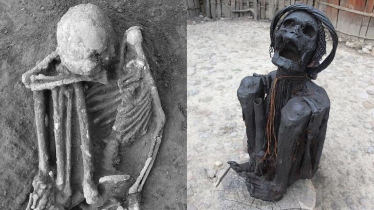 Людей коптили и сгибали: в Азии нашли древнейшие в мире мумии