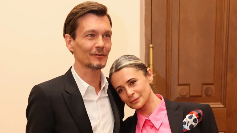 Архивное фото. Режиссер Филипп Янковский и актриса Оксана Фандера (слева направо)