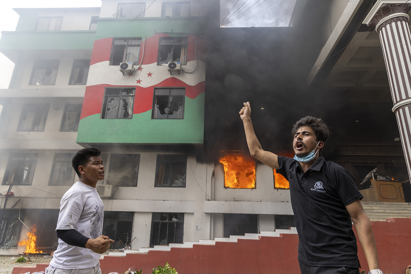 Протесты против коррупции и запрета соцсетей в Непале в фотографиях