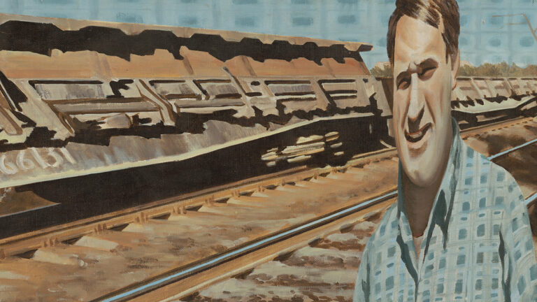 «Русско-американская картина». 1991
Фрагмент работы 