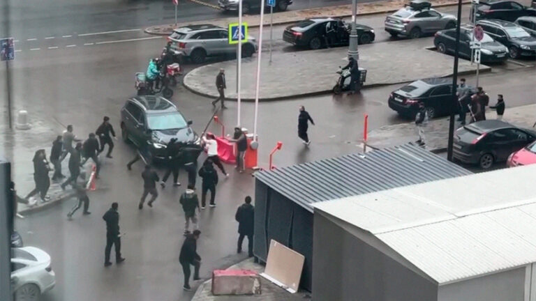 Более 80 человек доставили в полицию после массовой драки в ЖК «Прокшино»