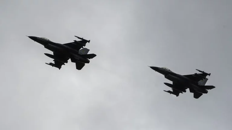 Истребители F-16 ВВС Украины