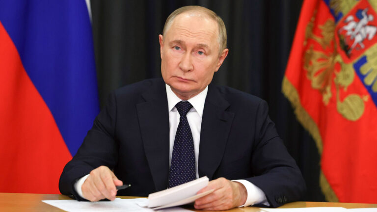 Путин назвал площадь занятых армией России в 2025 году территорий