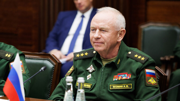 Генерал-полковник Александр Фомин
