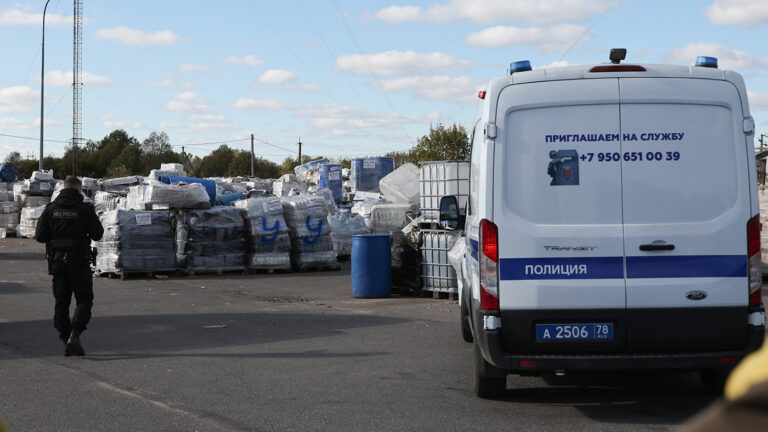 Склад коммерческой организации, распространявшей суррогатный алкоголь