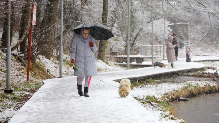 Из-за ледяного дождя в Москве ввели оранжевый уровень погодной опасности