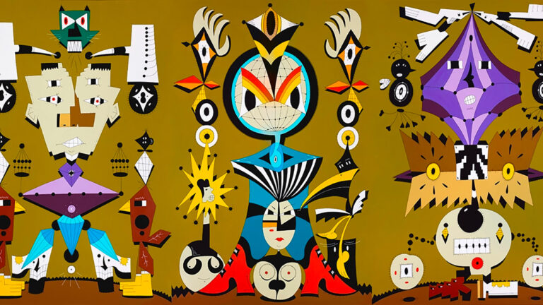 Триптих «Без названия», Вова Перкин, 2025