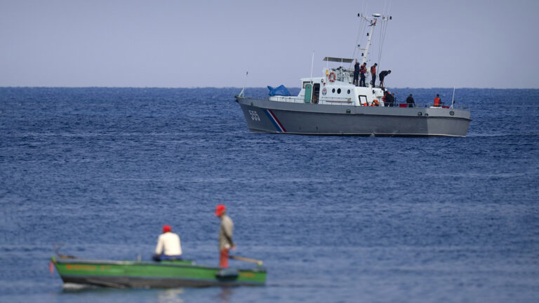 Архивное фото. Катер кубинской береговой охраны