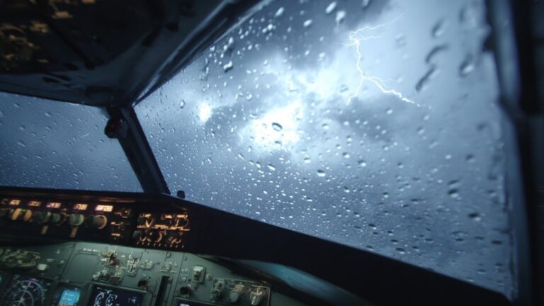 Молния пробила 6 дырок в обшивке фюзеляжа пассажирского самолета над Сочи